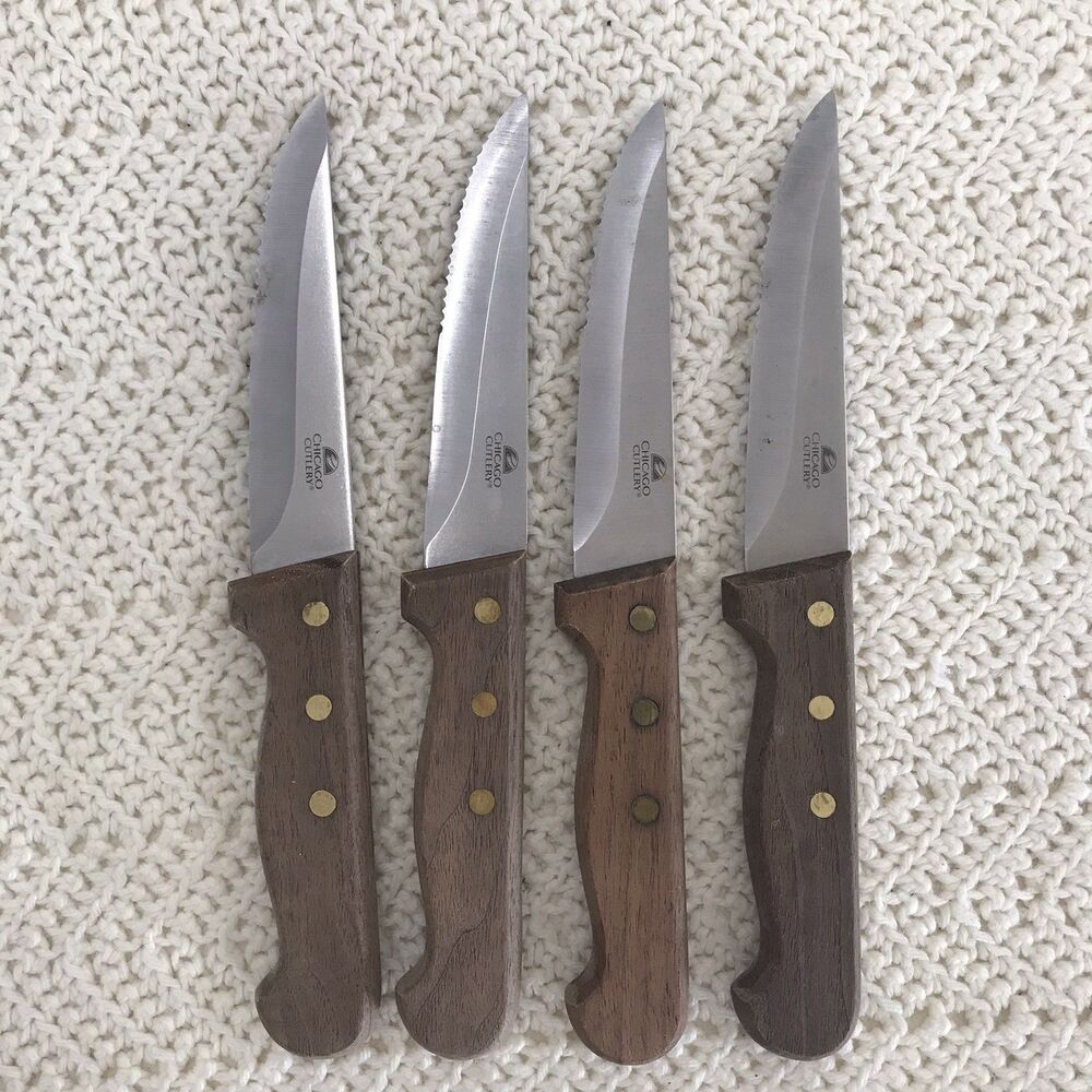 Chicago Cutlery Vintage 4-Piece Steak Knife Set 4 inch Blade